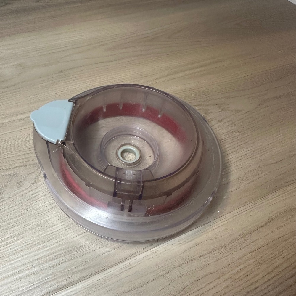 Ninja Master Prep Splash Guard Lid Replacement 48 oz Pitcher red